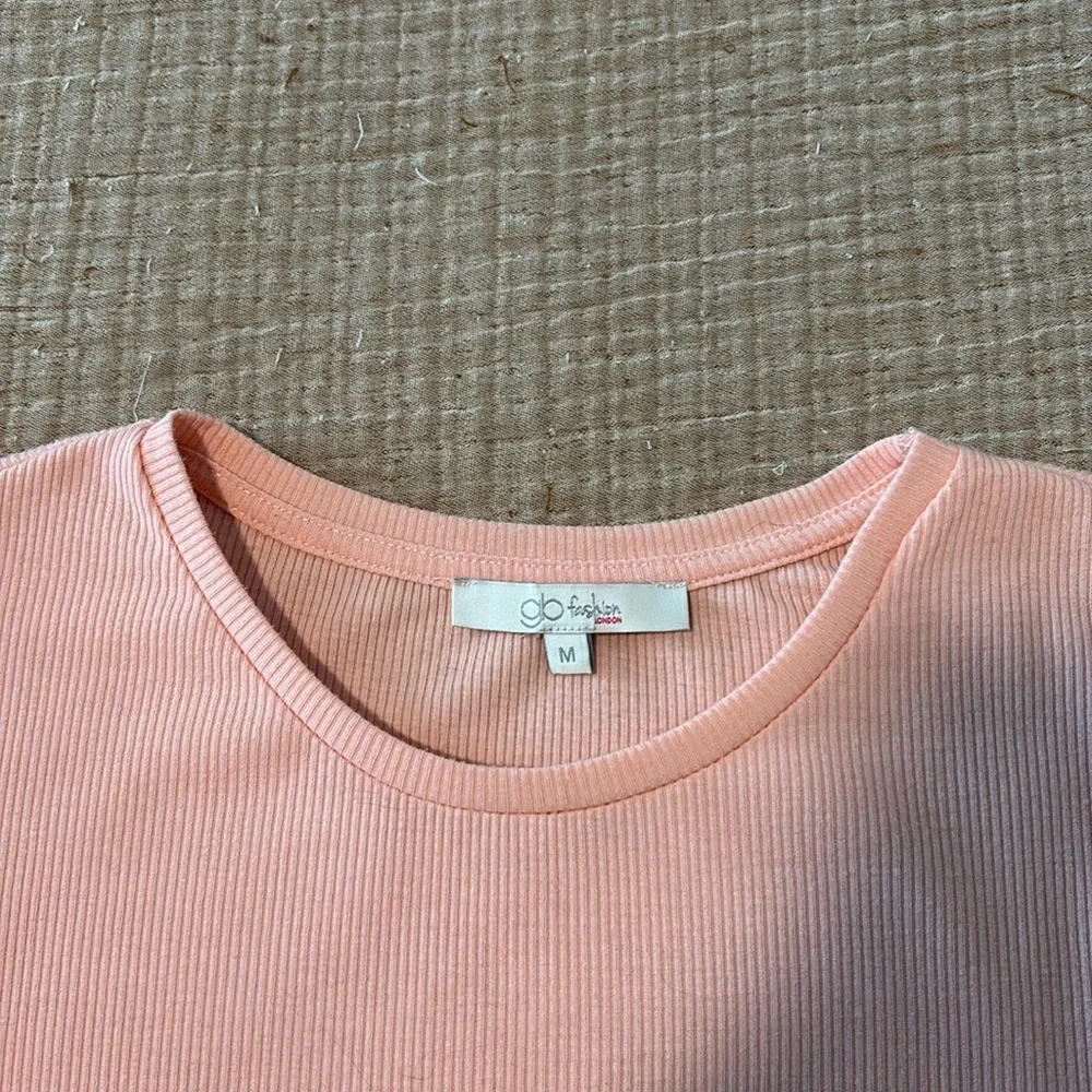 Pink Ruffle Sleeve Top - Picture 2 of 4